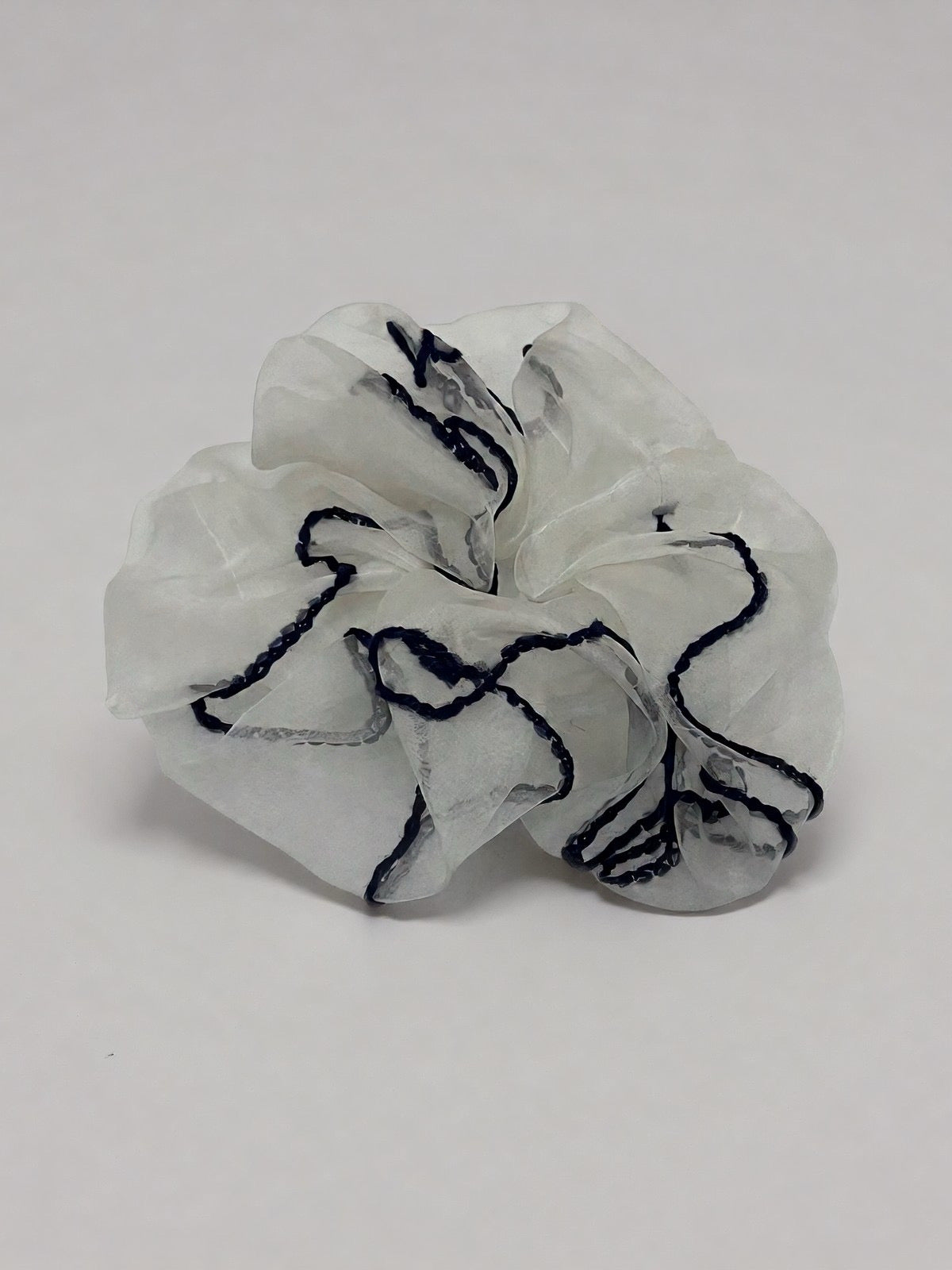 Feather Scrunchie