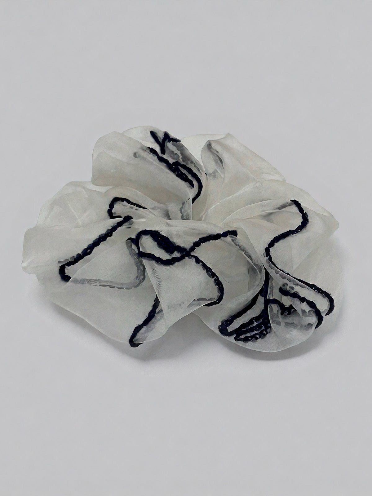 Feather Scrunchie